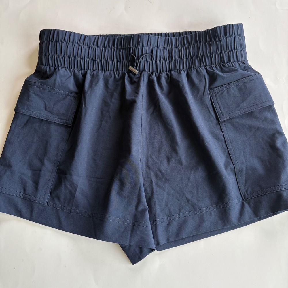 Abercrombie & Fitch Navy Blue Cargo Shorts